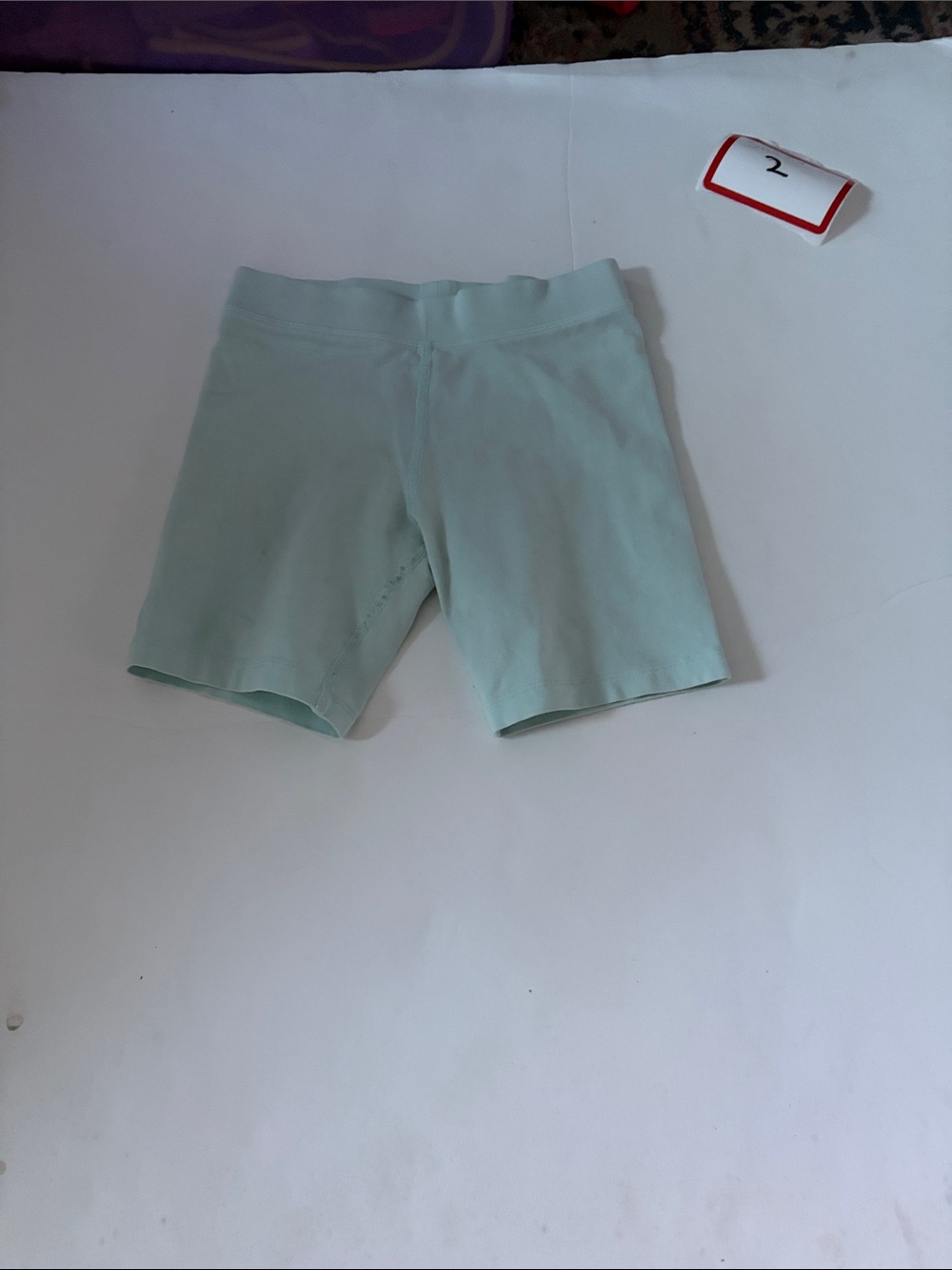 Primary Mint Green Bike Shorts